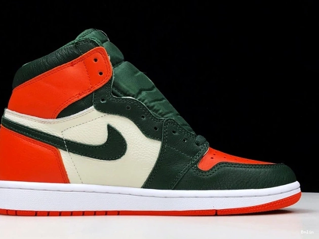 Bmlin shoes x Air 1 Jordan Sail Fir-Team OG SoleFly Retro High AV3905-138 Orange 0822